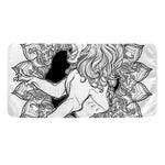 White And Black Leo Sign Print Towel