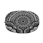 White And Black Mandala Print Car Side Mirror Covers