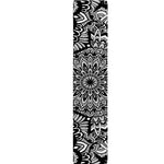 White And Black Mandala Print Table Runner