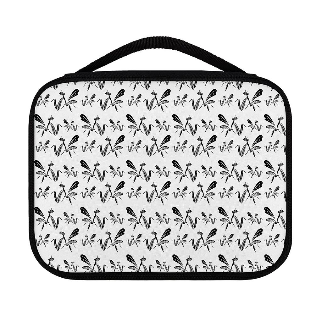 White And Black Mantis Pattern Print Classic Bible Case