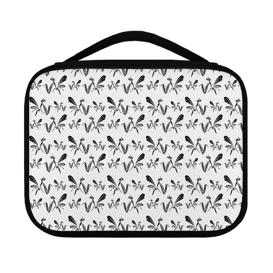 White And Black Mantis Pattern Print Classic Bible Case