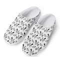 White And Black Mantis Pattern Print Mesh Casual Shoes