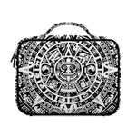 White And Black Maya Calendar Print Briefcase Bible Bag