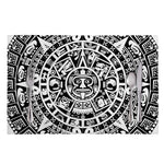 White And Black Maya Calendar Print Placemat