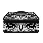 White And Black Maya Calendar Print Small Lunch Bag