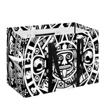White And Black Maya Calendar Print Utility Tote Bag
