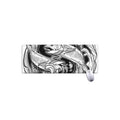 White And Black Pisces Sign Print Extended Mouse Pad