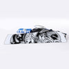 White And Black Pisces Sign Print Sports Towel