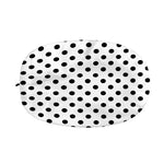 White And Black Polka Dot Pattern Print Car Side Mirror Covers
