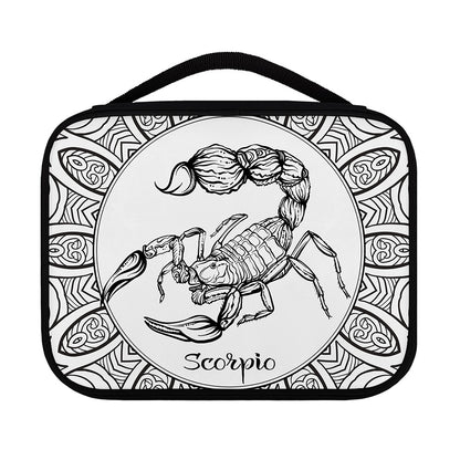 White And Black Scorpio Sign Print Classic Bible Case