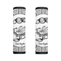 White And Black Scorpio Sign Print Handle Covers