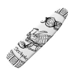 White And Black Scorpio Sign Print Ironing Board Cover
