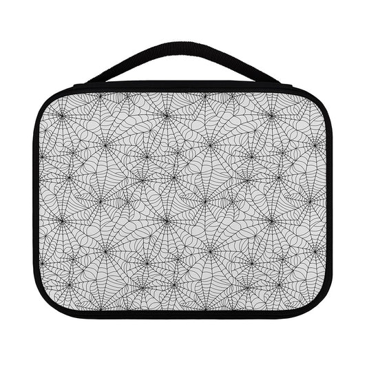 White And Black Spider Web Pattern Print Classic Bible Case