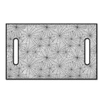 White And Black Spider Web Pattern Print Golf Cart Seat Cover