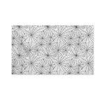 White And Black Spider Web Pattern Print Polyester Flag