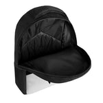 White And Black Star of David Print Casual Backpack