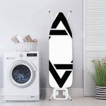 White And Black Star of David Print Ironing Board Cover