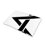 White And Black Star of David Print Pet Cooling Mat Cover