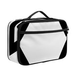 White And Black Star of David Print Portable Lunch Bag