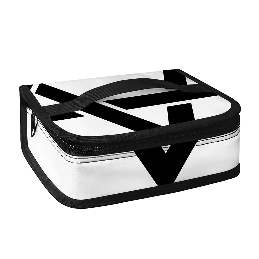 White And Black Star of David Print Small Lunch Bag