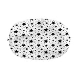 White And Black Star Pattern Print Car Side Mirror Covers