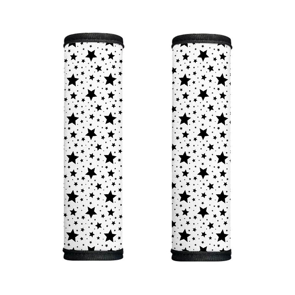 White And Black Star Pattern Print Handle Covers