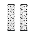 White And Black Star Pattern Print Handle Covers
