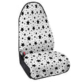 White And Black Star Pattern Print Waterproof Car Seat Cover