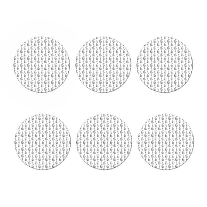 White And Black Stethoscope Print Coaster Set