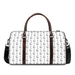 White And Black Stethoscope Print Duffle Bag