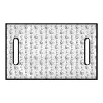 White And Black Stethoscope Print Golf Cart Seat Cover