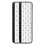 White And Black Stethoscope Print Refrigerator Handle Covers