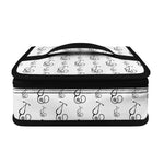 White And Black Stethoscope Print Small Lunch Bag