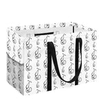 White And Black Stethoscope Print Utility Tote Bag