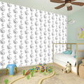 White And Black Stethoscope Print Wall Sticker