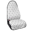 White And Black Stethoscope Print Waterproof Car Seat Cover