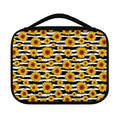White And Black Stripe Sunflower Print Classic Bible Case