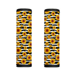White And Black Stripe Sunflower Print Handle Covers