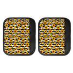 White And Black Stripe Sunflower Print Handle Covers
