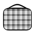 White And Black Tartan Pattern Print Classic Bible Case