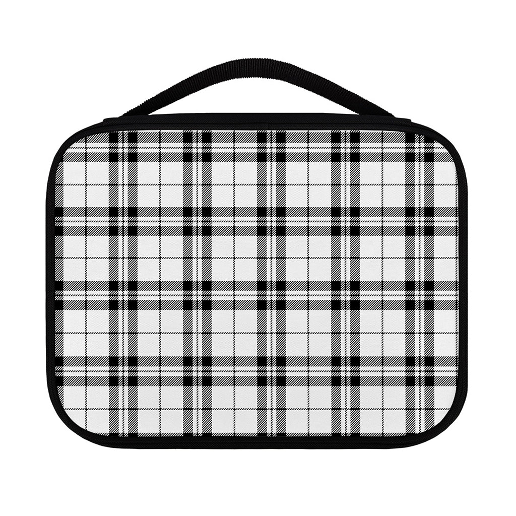 White And Black Tartan Pattern Print Classic Bible Case