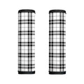 White And Black Tartan Pattern Print Handle Covers