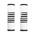 White And Black USA Flag Print Handle Covers