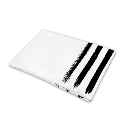 White And Black USA Flag Print Pet Cooling Mat Cover