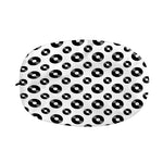 White And Black Vinyl Pattern Print Car Side Mirror Covers