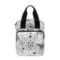 White And Black Wicca Magical Print Bible Tote Bag