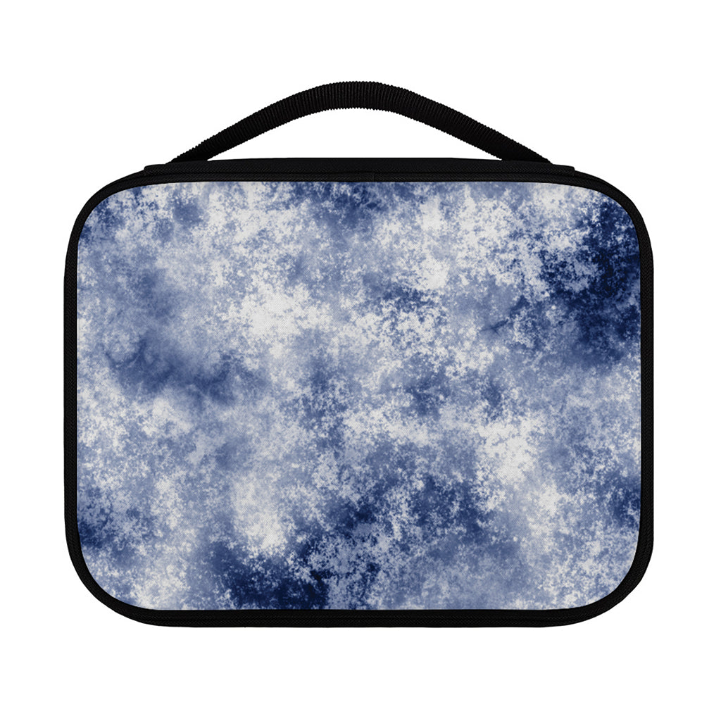 White And Blue Acid Wash Tie Dye Print Classic Bible Case