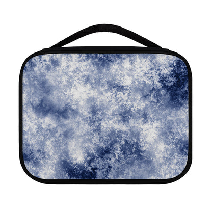 White And Blue Acid Wash Tie Dye Print Classic Bible Case