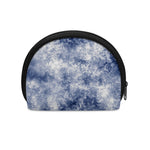 White And Blue Acid Wash Tie Dye Print Coin Purse