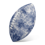 White And Blue Acid Wash Tie Dye Print Rugby Ball